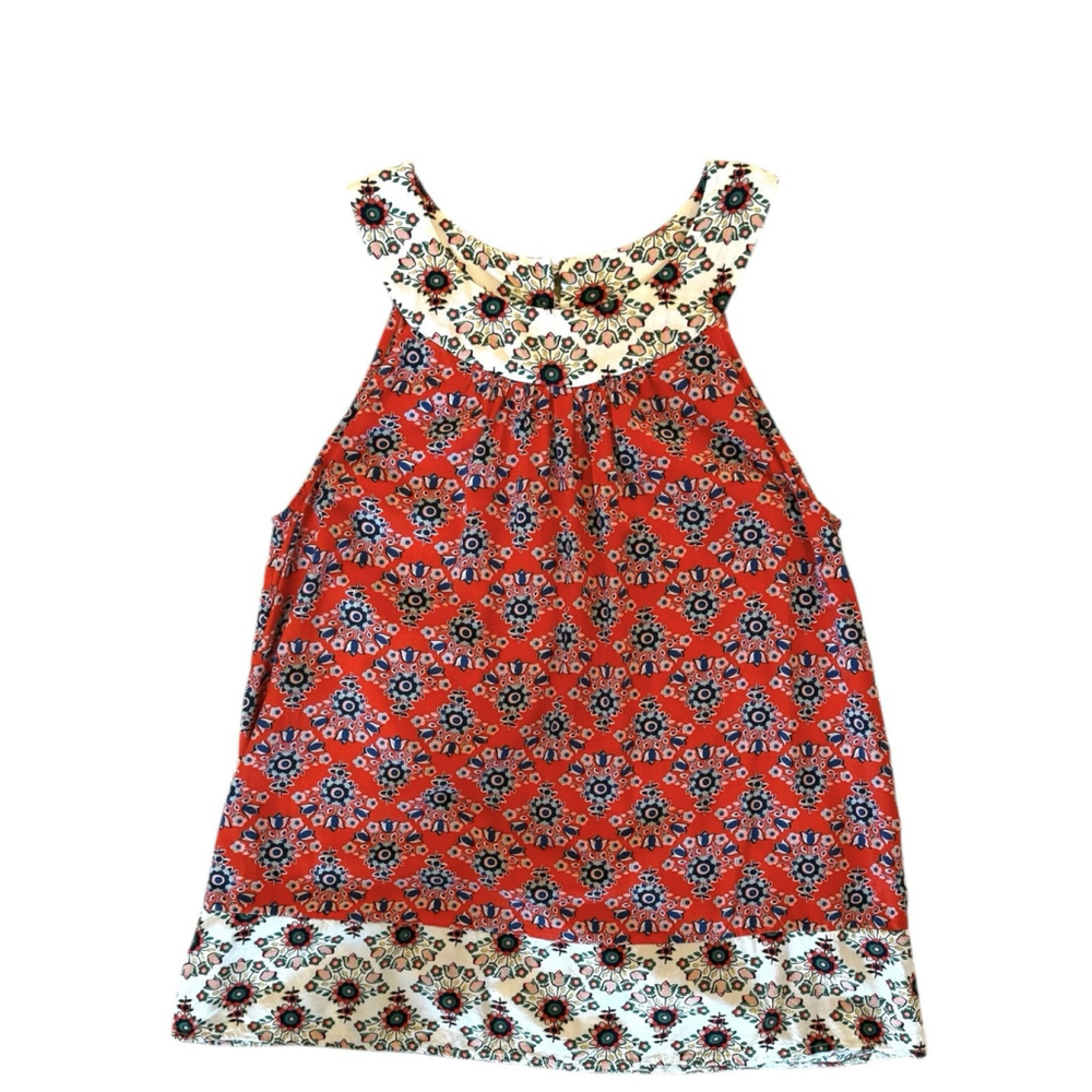 Boden Floral Sleeveless Top Blouse Size US 6 - Picture 3 of 6